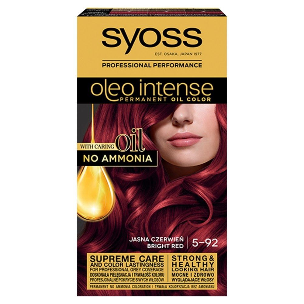 Schwarzkopf Syoss Hair Color Oleo 5-92 Light Red 1pc. | Vaistine1.lt