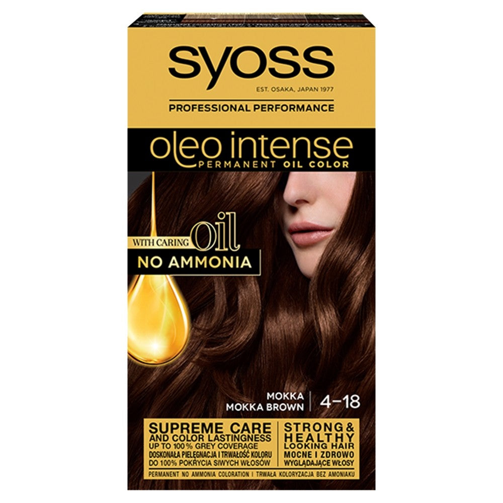 Schwarzkopf Syoss Hair Color Oleo 4-18 mocha 1op. | Vaistine1.lt