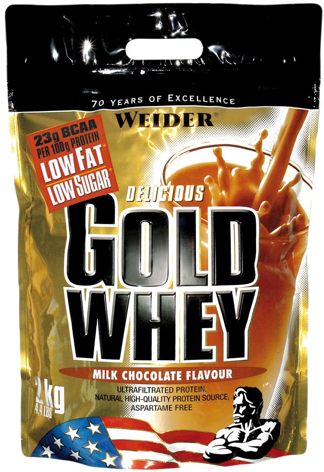 Gold Whey, Milk Chocolate - 2000g - Weider