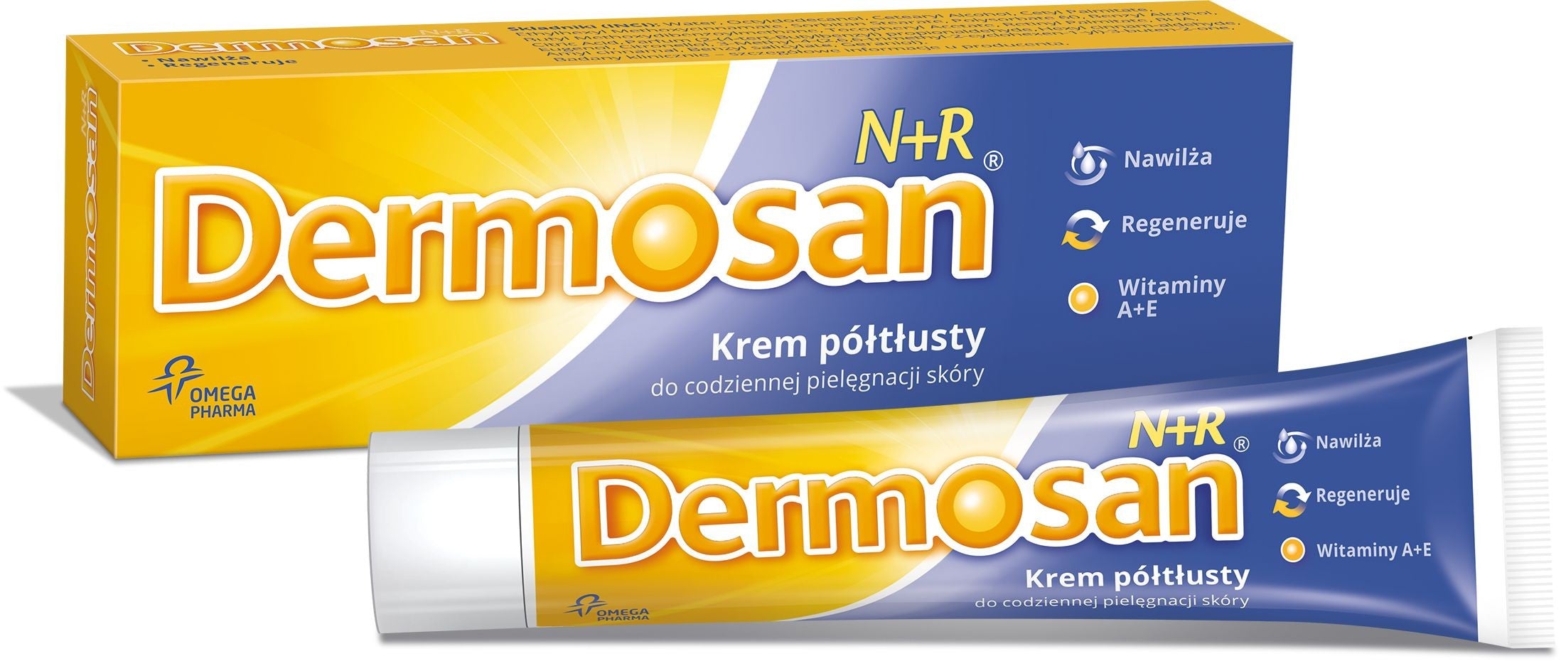 Dermosan Cream semi-fat 40 g | Vaistine1.lt