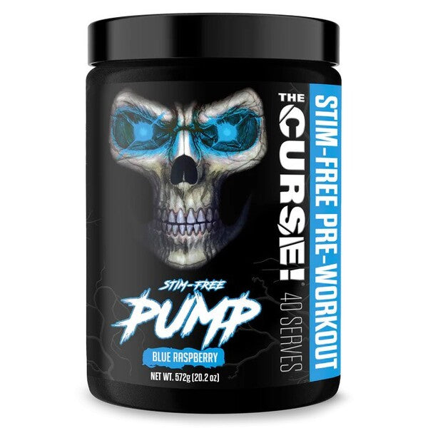 The Curse! Stim-Free Pump, Blue Raspberry - 572g - JNX Sports
