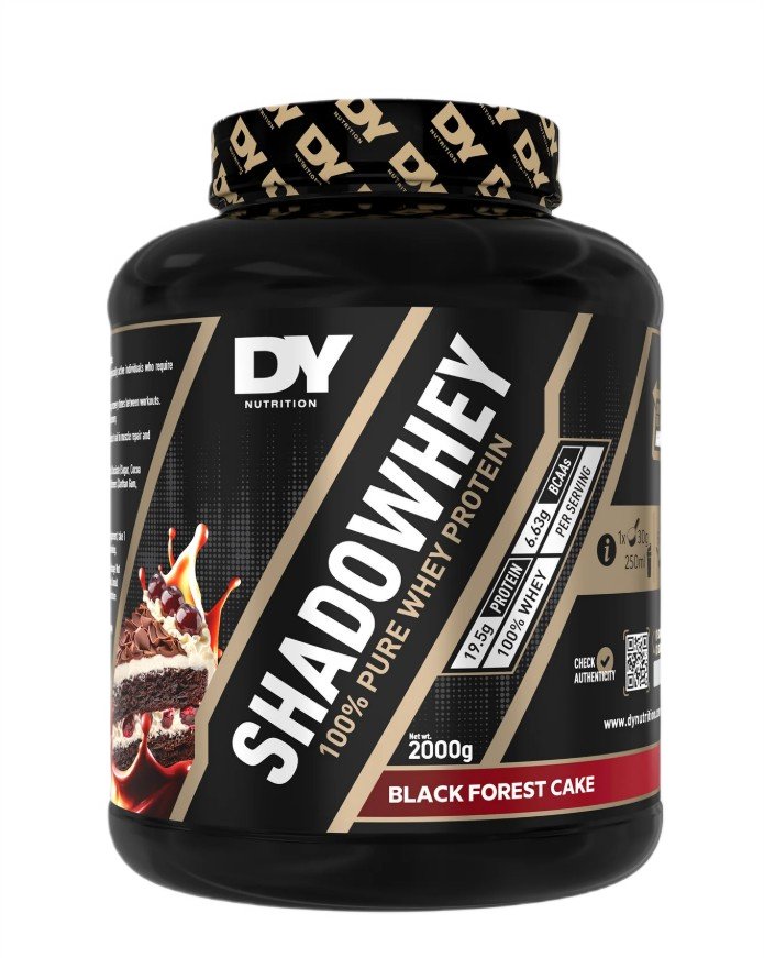 ShadoWhey 100% Pure Whey Protein, Black Forest Cake - 2000g - Dorian Yates
