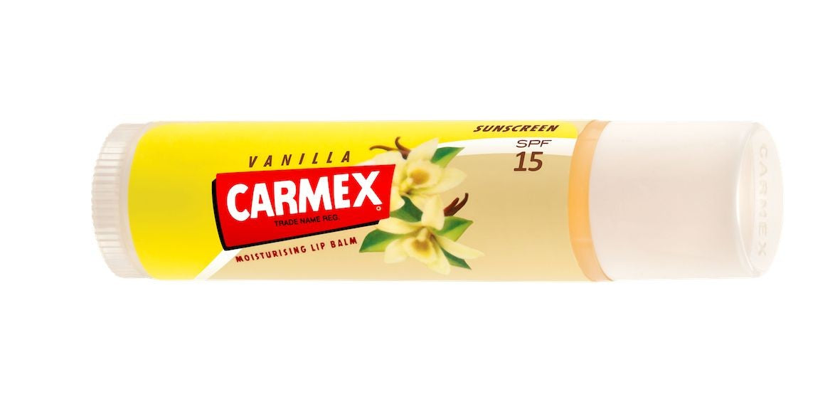 Carmex apsauginis lūpų balzamas vanilės skonio 4.25g | Vaistine1.lt