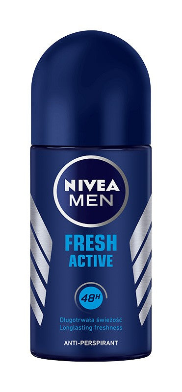 Nivea Antiperspirant Deodorant FRESH ACTIVE roll-on men's 50ml | Vaistine1.lt | WestPharmacy.eu