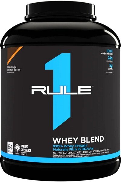R1 Whey Blend, Chocolate Peanut Butter - 2270g - Rule One