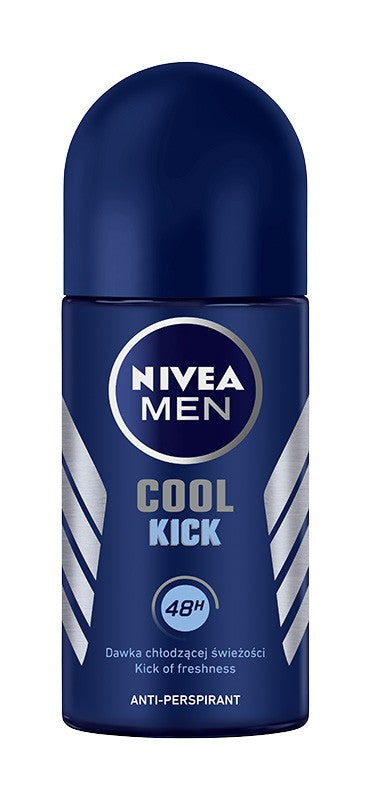 Nivea Antiperspirant COOL KICK roll-on men's deodorant 50ml | Vaistine1.lt | WestPharmacy.eu