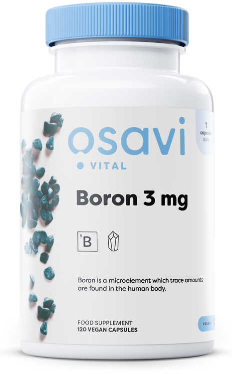Boron, 3mg - 120 vegan caps - Osavi | Vaistine1.lt | WestPharmacy.eu