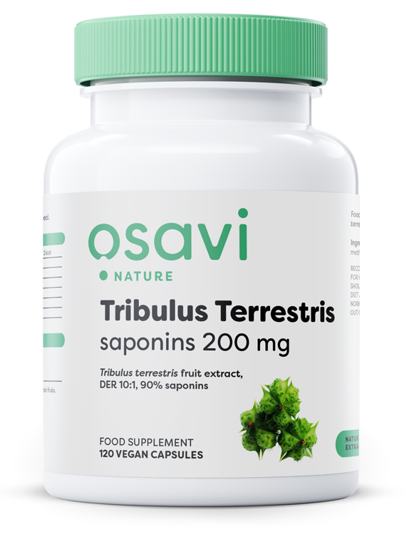 Tribulus Terrestris, Saponins 200mg - 120 vegan caps - Osavi | Vaistine1.lt | WestPharmacy.eu
