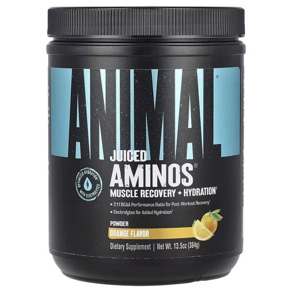 Animal Juiced Aminos, Orange Juiced - 384g - Animal