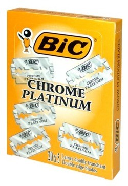 Bic Chrome Platinum Blades 1op-20pcsx5 | Vaistine1.lt