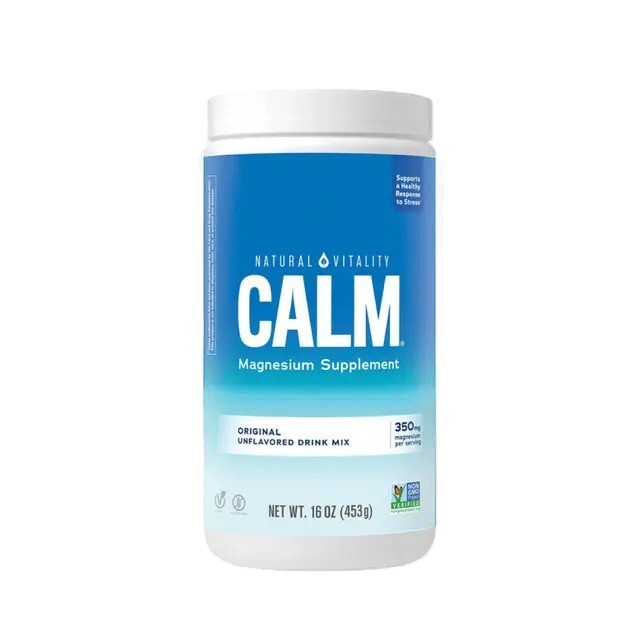 Natural Calm, Unflavored - 453g - Natural Vitality