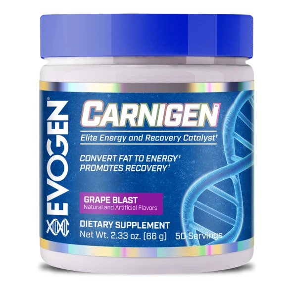 Carnigen Powder, Grape - 66g - Evogen