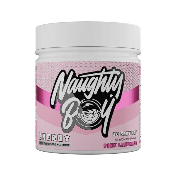 Energy, Pink Lemonade - 390g - Naughty Boy