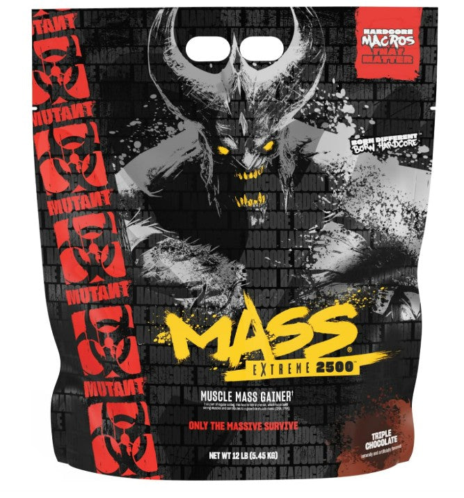 Mutant Mass Extreme 2500, Triple Chocolate - 5450g - Mutant
