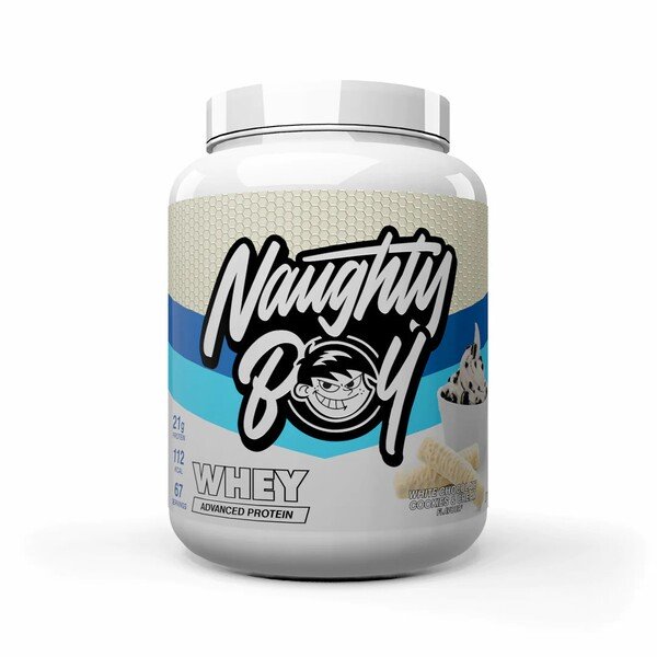 Advanced Whey, White Chocolate Cookies & Cream - 2010g - Naughty Boy