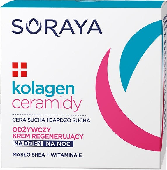 Soraya Collagen Ceramides Nourishing Regenerating Cream for Day and Night 50ml | Vaistine1.lt