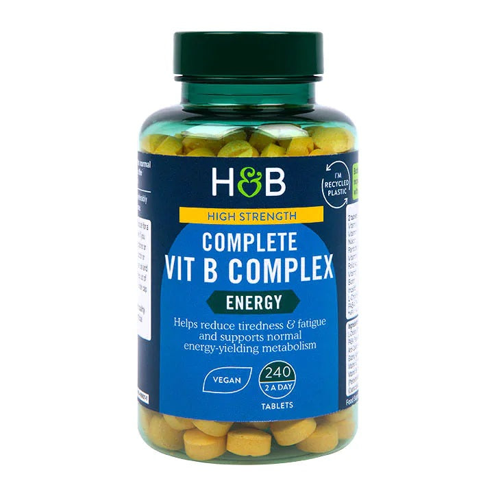 High Strength Complete Vit B Complex - 240 tabs - Holland & Barrett