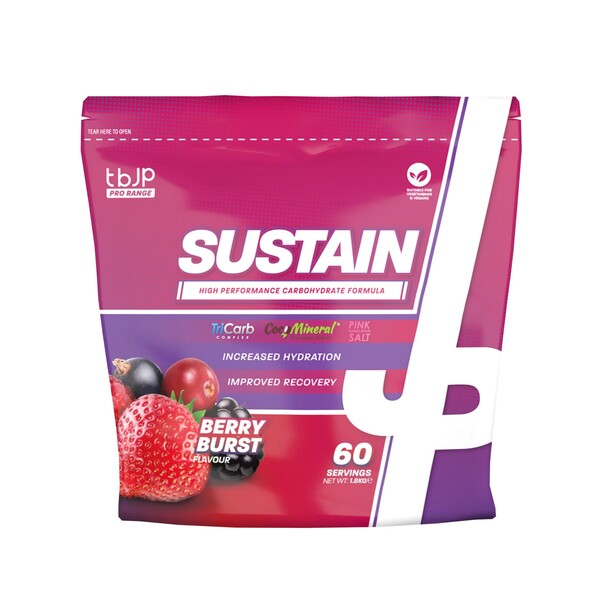 Sustain, Berry Burst - 1800g - Trained by JP