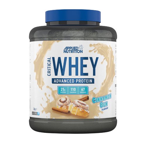 Critical Whey, Cinnamon Bun - 2000g - Applied Nutrition