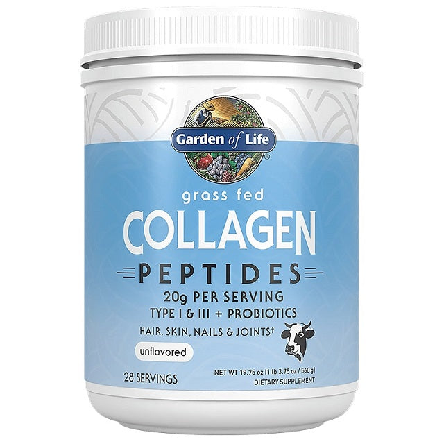 Grass Fed Collagen Peptides - 560g - Garden of Life | Vaistine1.lt | WestPharmacy.eu