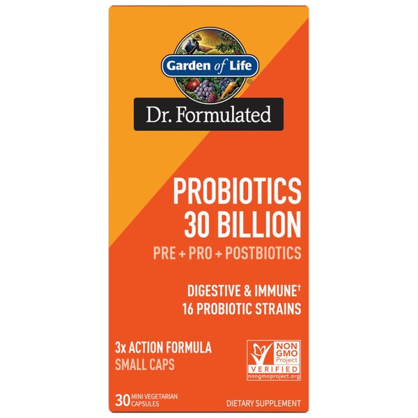 Dr. Formulated Probiotics 30 Billion - 30 mini vcaps - Garden of Life | Vaistine1.lt | WestPharmacy.eu