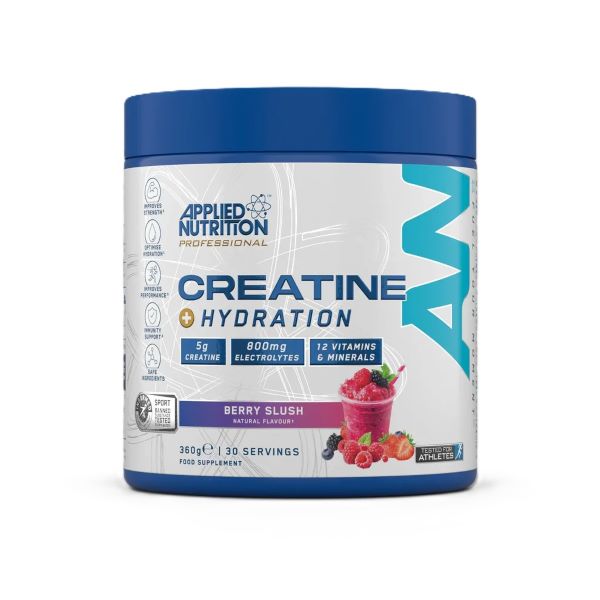 Creatine + Hydration, Berry Slush - 360g - Applied Nutrition