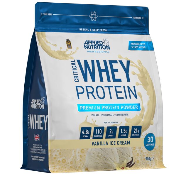 Critical Whey, Vanilla Ice Cream - 900g - Applied Nutrition
