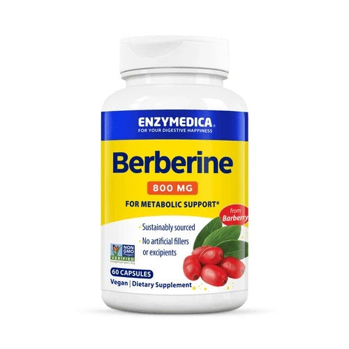 Berberine, 800mg - 60 caps - Enzymedica | Vaistine1.lt | WestPharmacy.eu