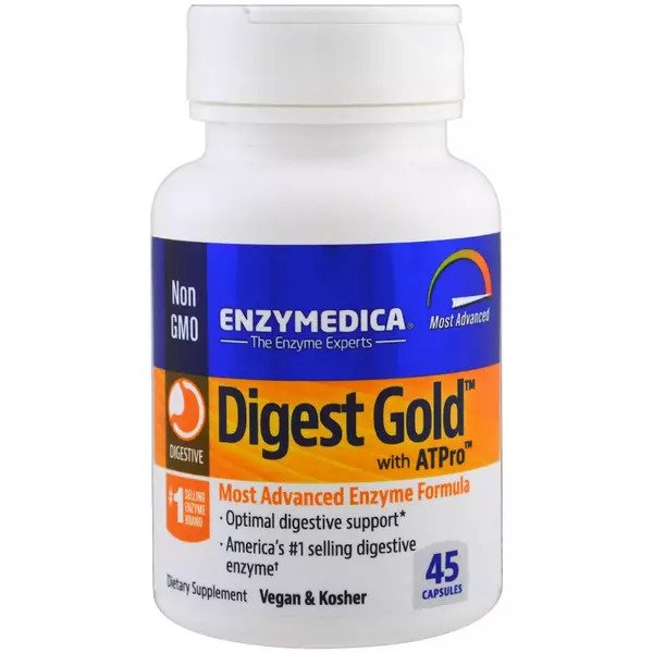 Digest Gold with ATPro - 45 caps - Enzymedica | Vaistine1.lt | WestPharmacy.eu
