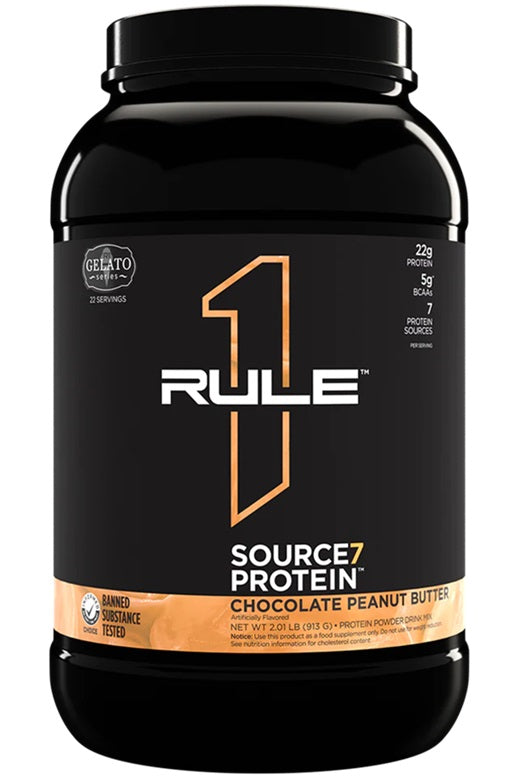 Source7 Protein, Chocolate Peanut Butter Gelato - 913g - Rule One