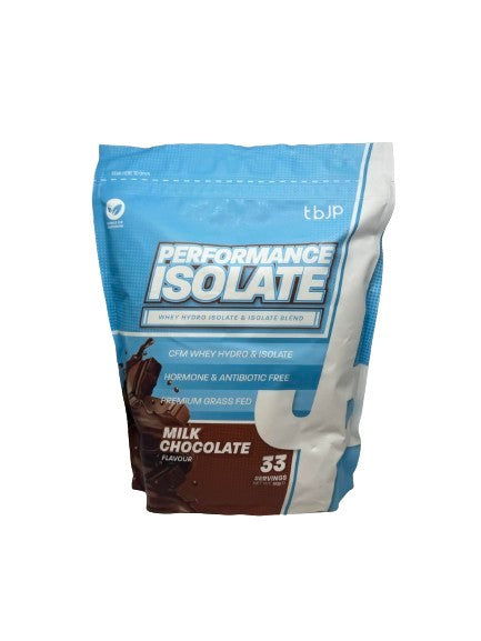 Performance Isolate, Milk Chocolate - 1000g - Trained by JP