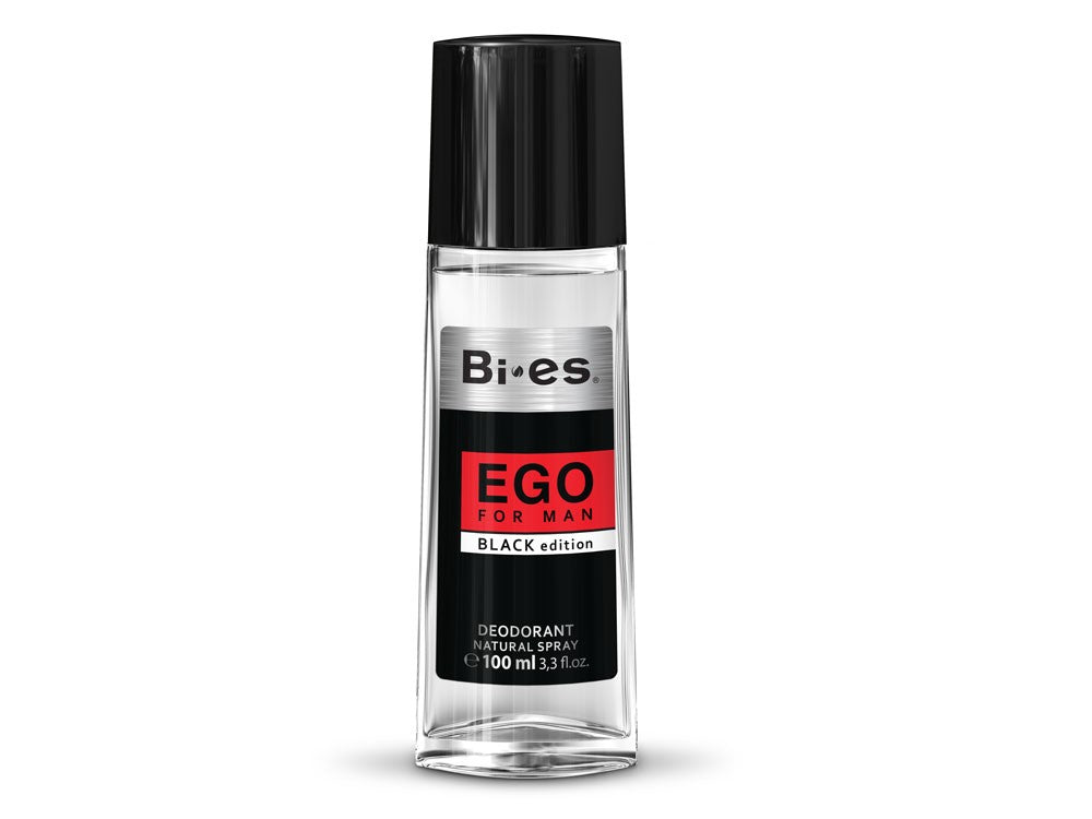 Bi-es Ego Black dezodorantas stiklo 100ml | Vaistine1.lt