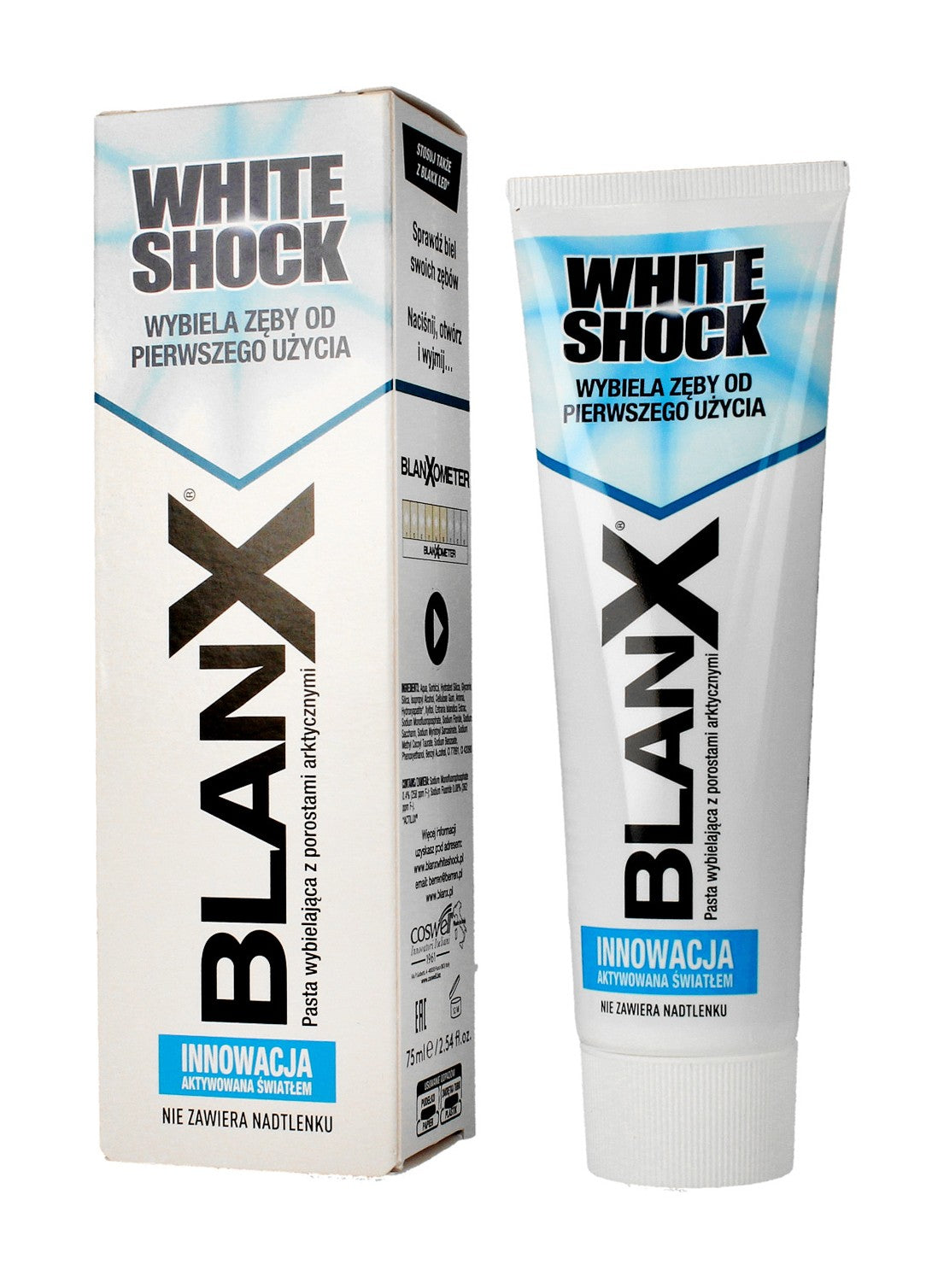 Blanx Whitening Toothpaste White Shock 75ml | Vaistine1.lt