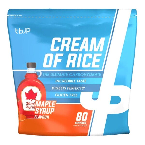 Cream of Rice, Maple Syrup - 2000g - Trained by JP