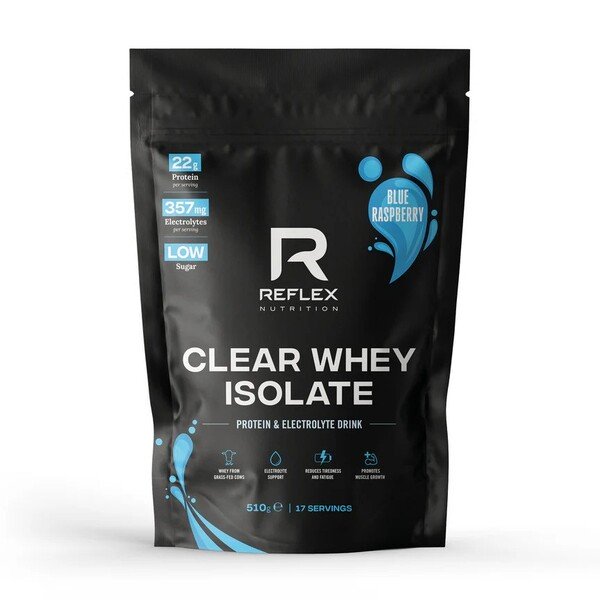 Clear Whey Isolate, Blue Raspberry - 510g - Reflex Nutrition