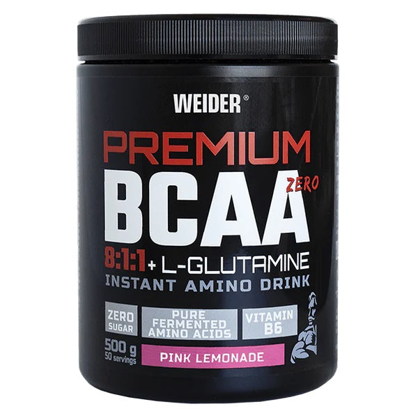 Premium BCAA Zero, Pink Lemonade - 500g - Weider