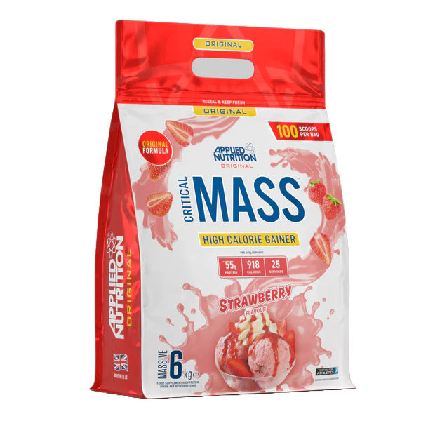 Critical Mass - Original, Strawberry - 6000g - Applied Nutrition