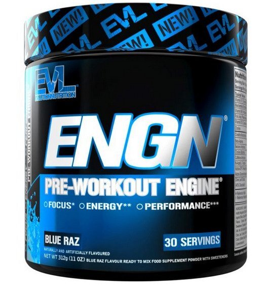 ENGN, Blue Raz - 312g - EVLution Nutrition