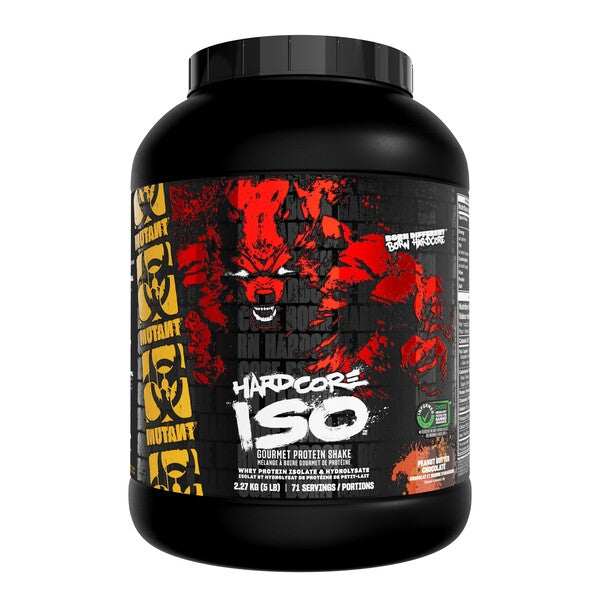 Hardcore Iso, Peanut Butter Chocolate - 2270g  - Mutant