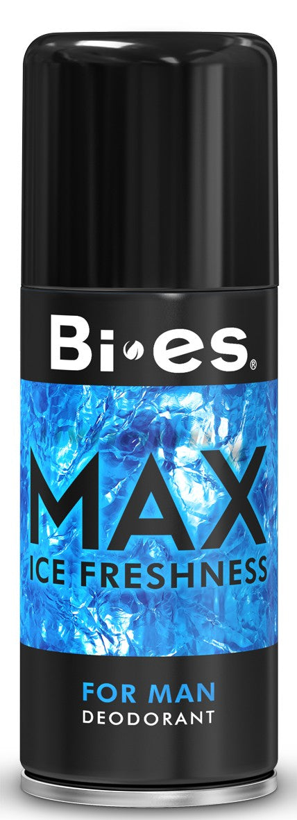 Bi-es Max Ice Freshness vyrams dezodorantas purškiklis 150ml | Vaistine1.lt