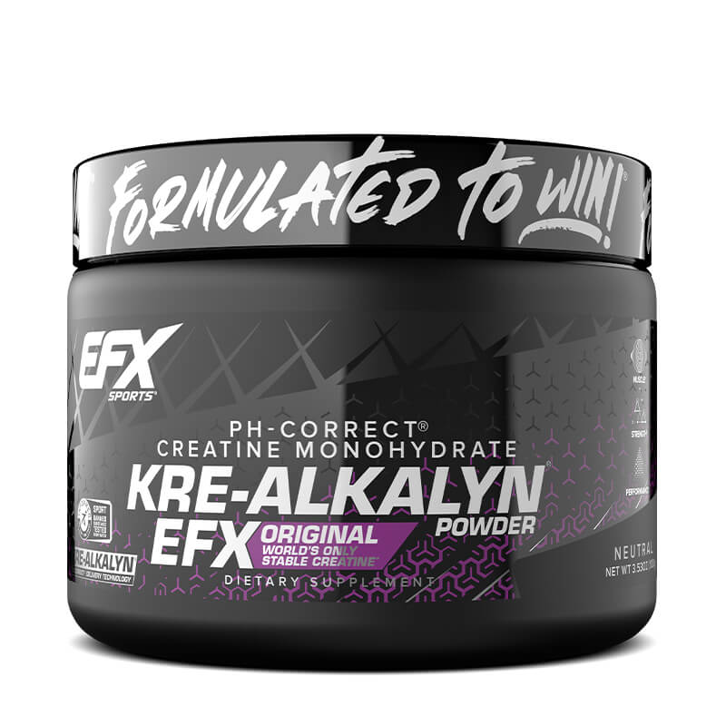 Kre-Alkalyn Powder, Unflavored - 100g - EFX Sports