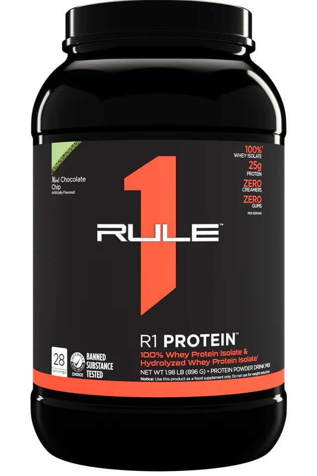 R1 Protein, Mint Chocolate Chip - 896g - Rule One