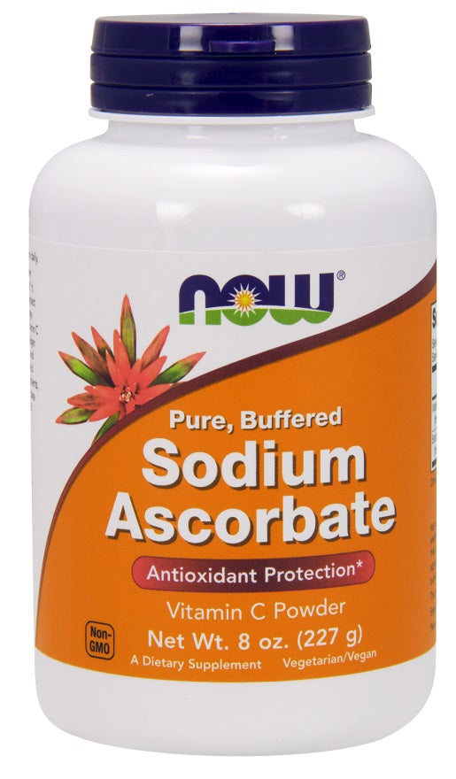 Sodium Ascorbate, Powder Buffered - 227g - NOW Foods | Vaistine1.lt | WestPharmacy.eu