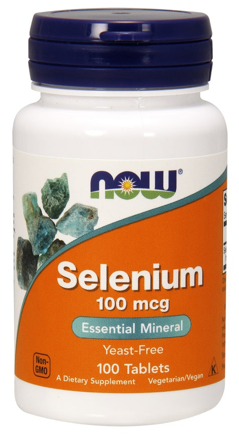 Selenium, 100mcg - 100 tabs - NOW Foods | Vaistine1.lt | WestPharmacy.eu