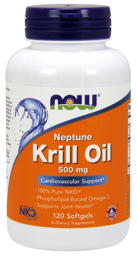 Krill Oil, 500mg - 120 softgels - NOW Foods | Vaistine1.lt | WestPharmacy.eu