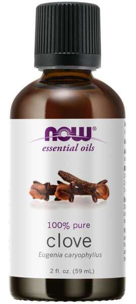 Essential Oil, Clove Oil - 59 ml - NOW Foods | Vaistine1.lt | WestPharmacy.eu