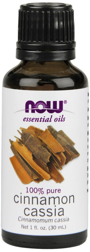 Essential Oil, Cinnamon Cassia Oil - 30 ml - NOW Foods | Vaistine1.lt | WestPharmacy.eu