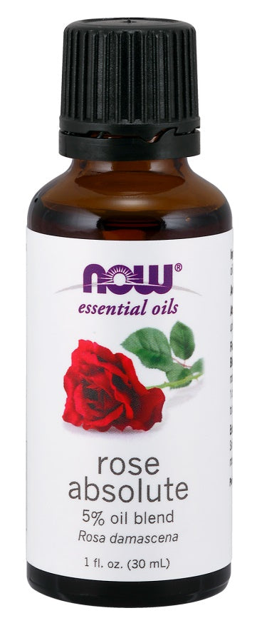 Essential Oil, Rose Absolute Oil - 30 ml - NOW Foods | Vaistine1.lt | WestPharmacy.eu