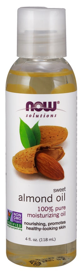 Almond Oil, Pure - 118 ml - NOW Foods | Vaistine1.lt | WestPharmacy.eu
