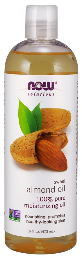 Almond Oil, Pure - 473 ml - NOW Foods | Vaistine1.lt | WestPharmacy.eu